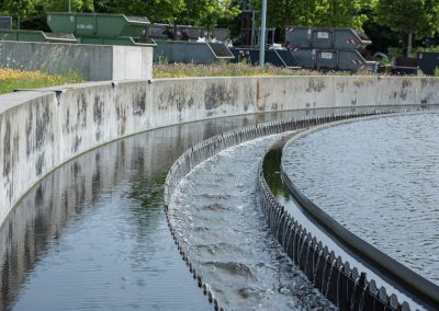 Outflow Secondary Clarifier